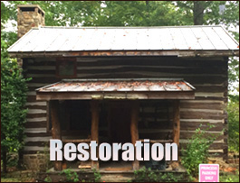 Historic Log Cabin Restoration  New Middletown, Ohio